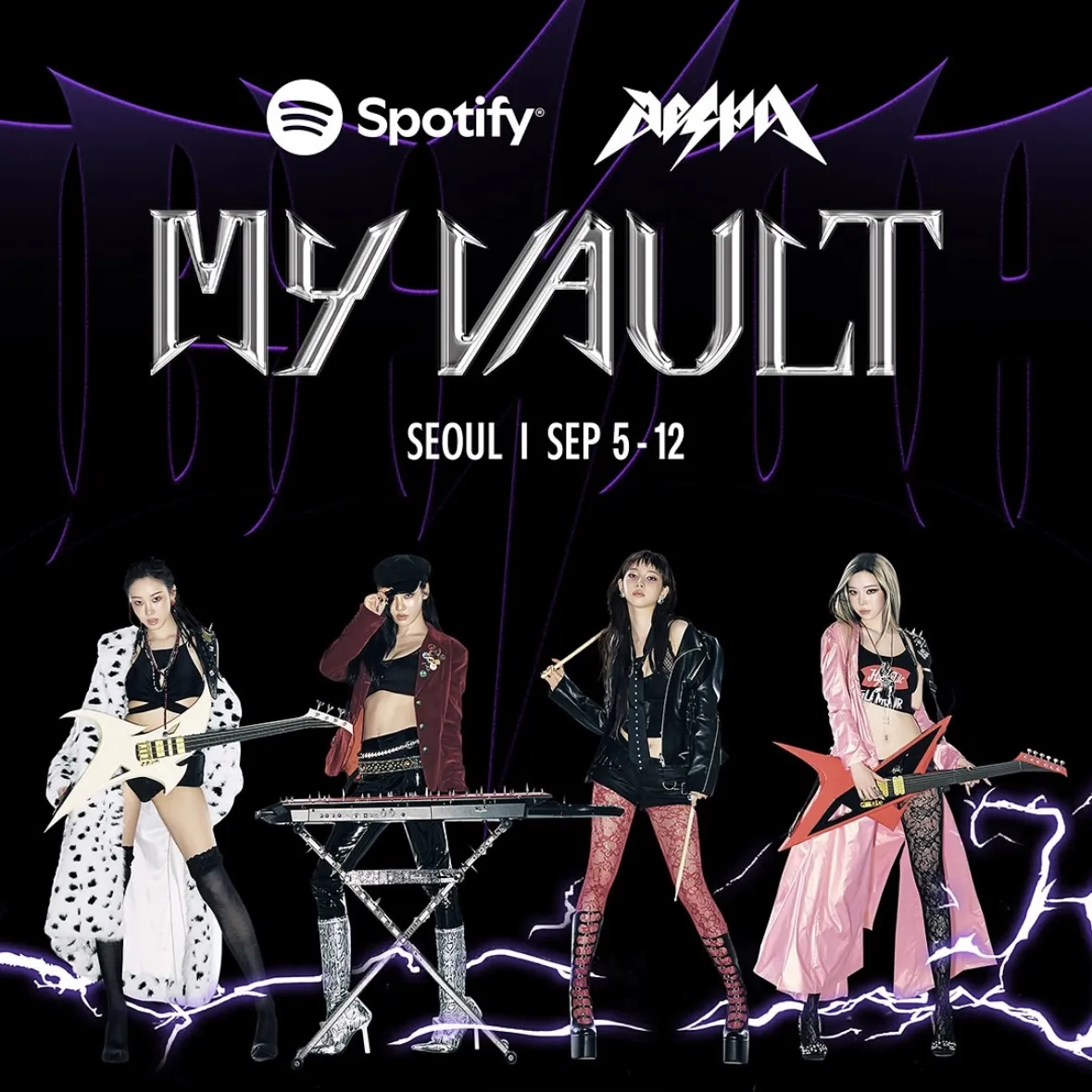 Aespa x Spotify POPUP