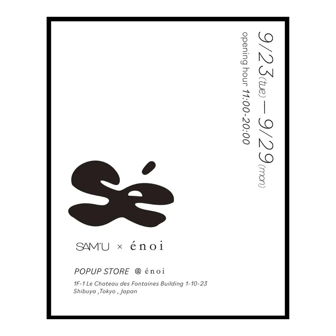 SAM’U × énoi POPUP