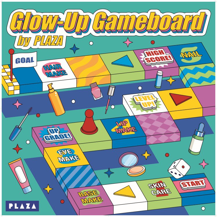 PLAZA ポップアップストア～Glow-Up Gameboard by PLAZA～