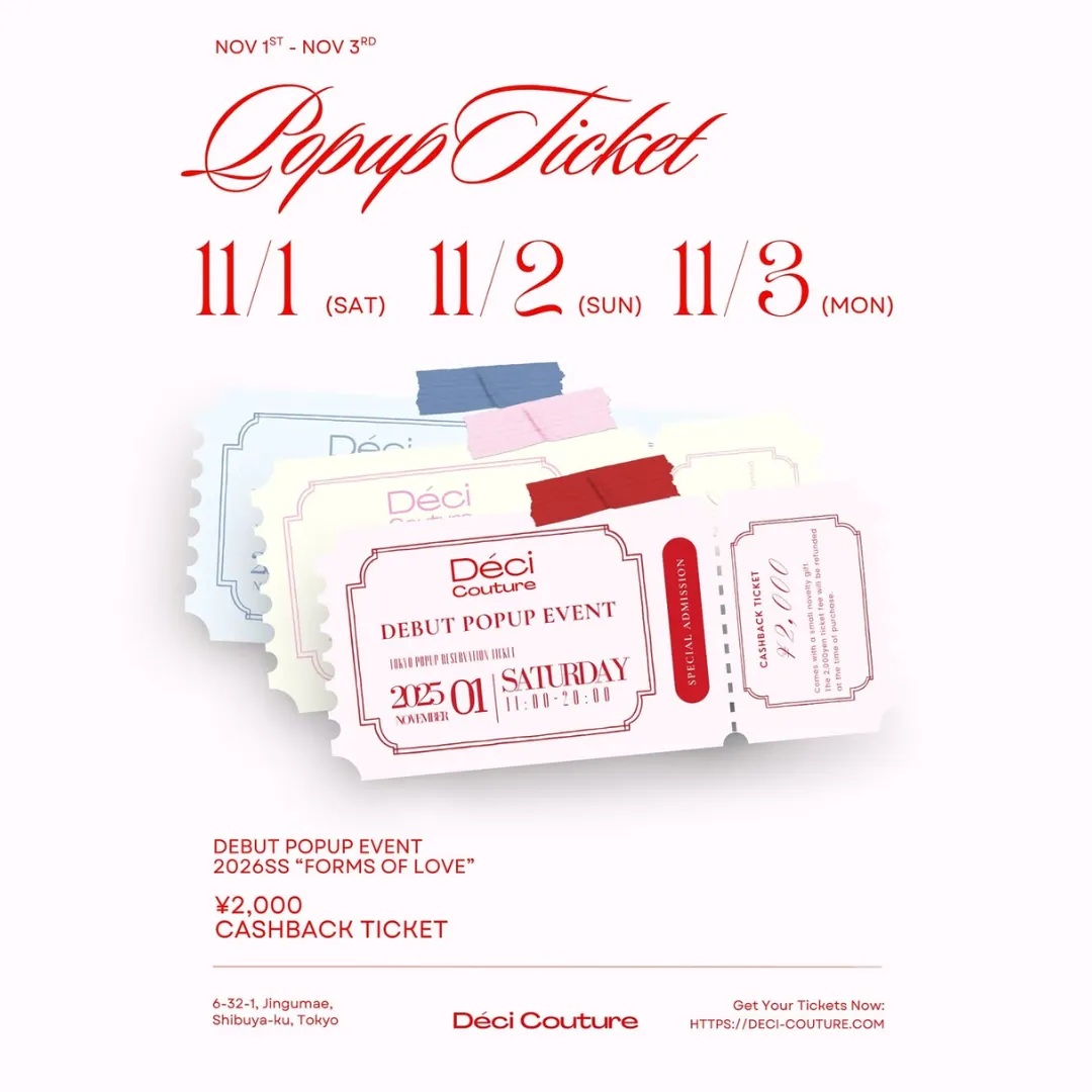 Déci Couture「Forms of LOVE」POPUP
