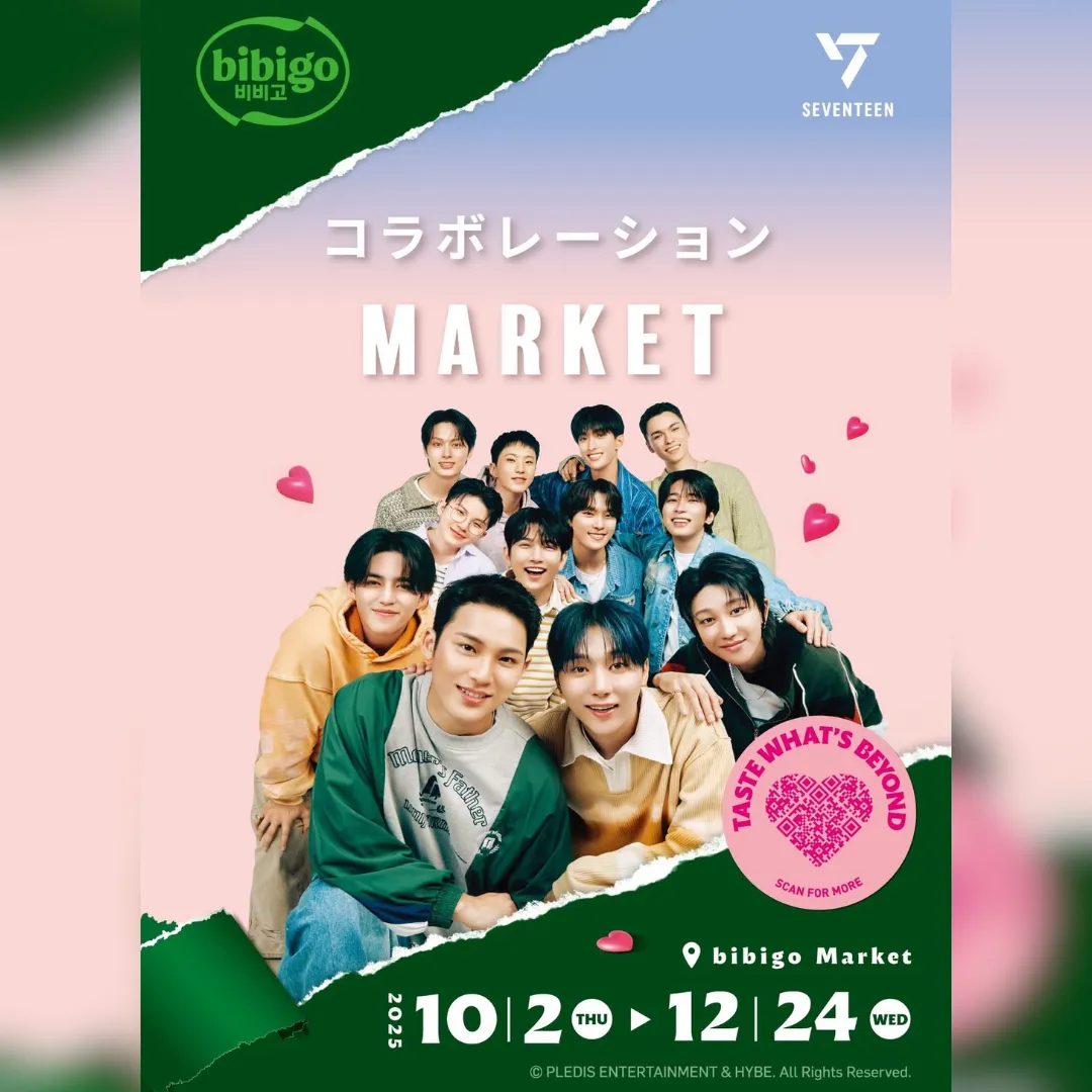 SEVENTEEN×bibigo POP UP「bibigo Market」