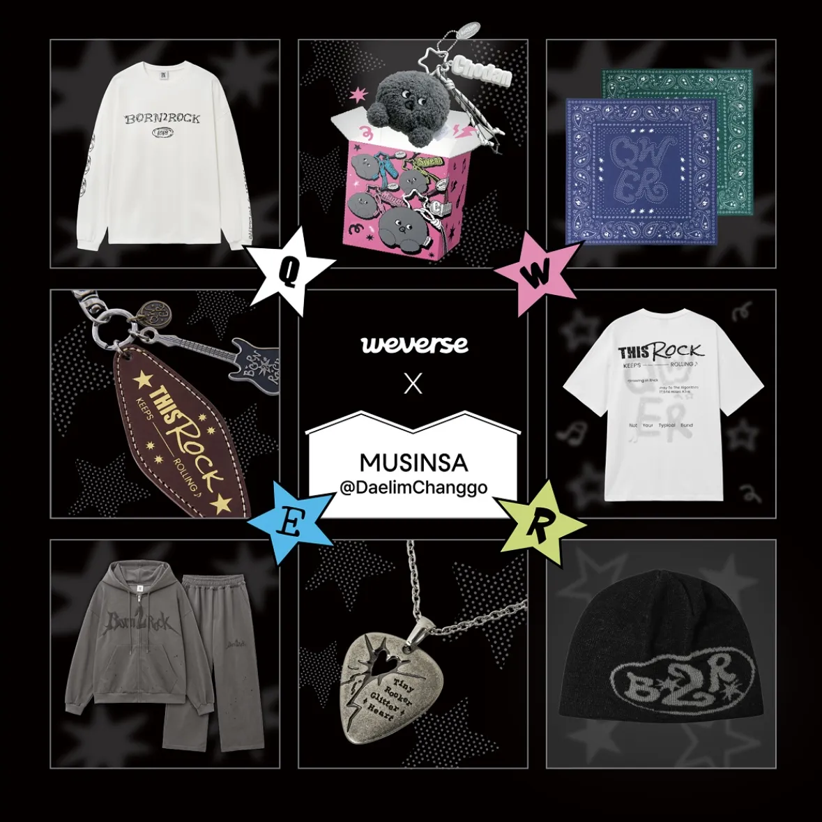 QWER【Born 2 Rock】POPUP