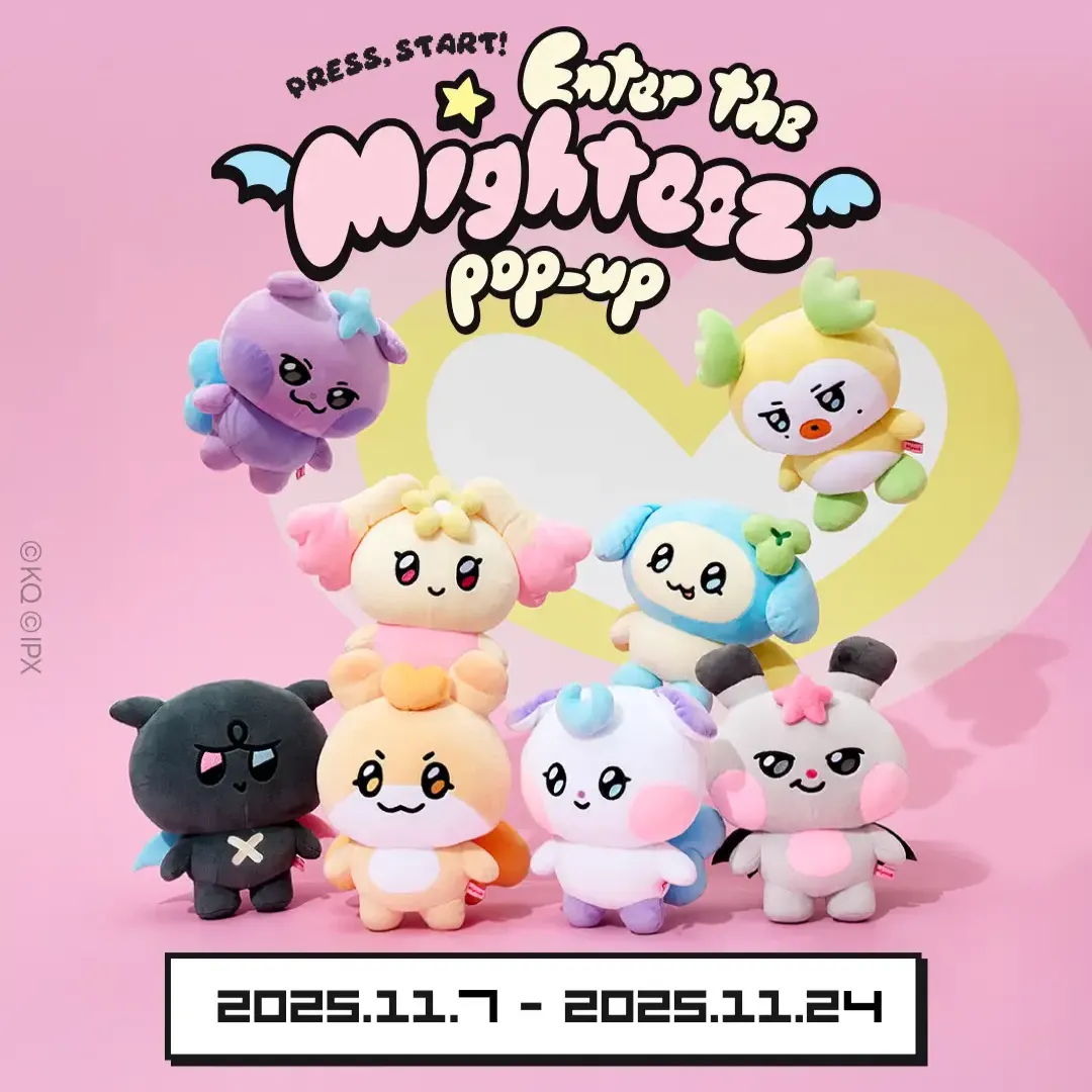 Press, Start! Enter the MIGHTEEZ WORLD POP-UP