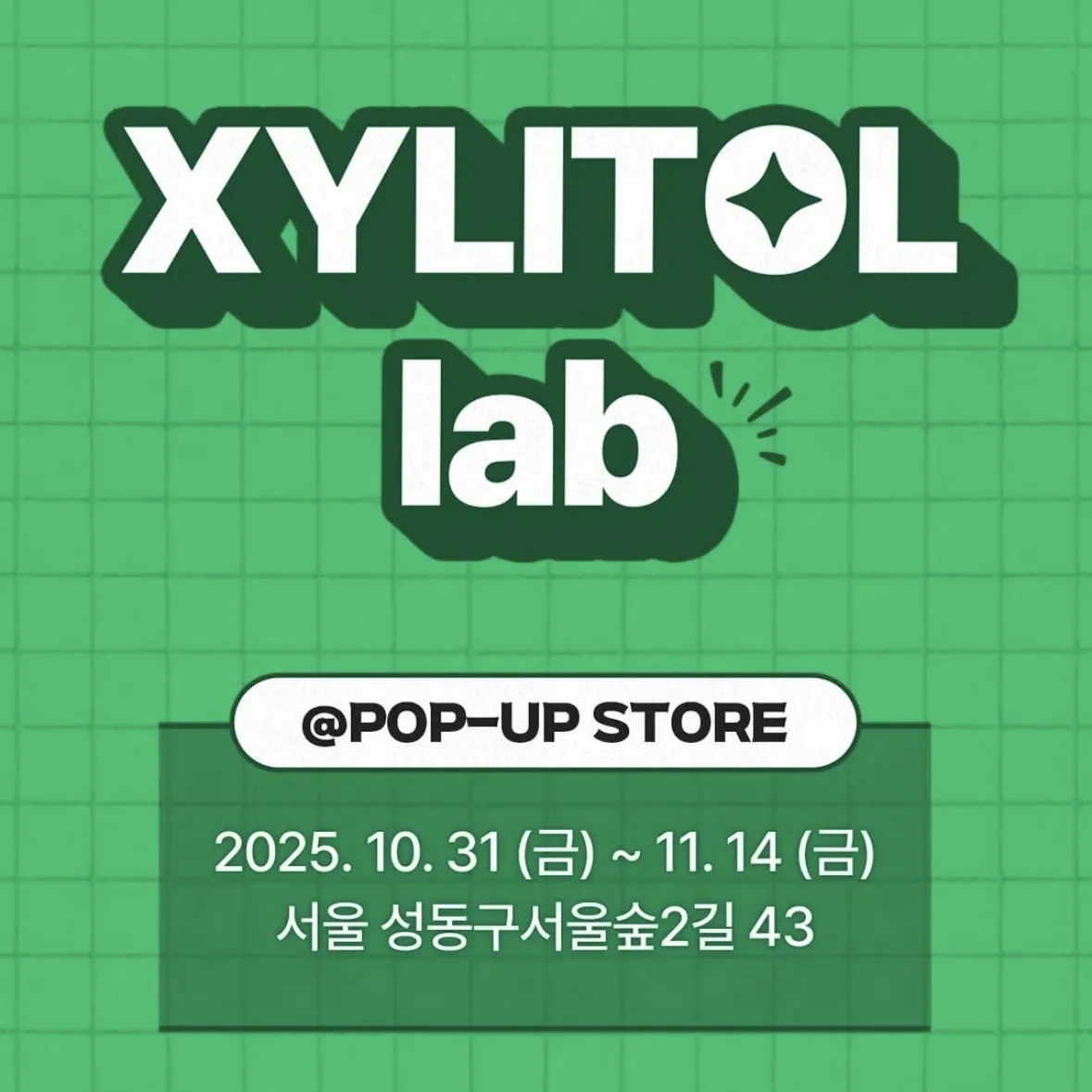 XYLITOL 【[Xylitol Lab in Finland】POPUP