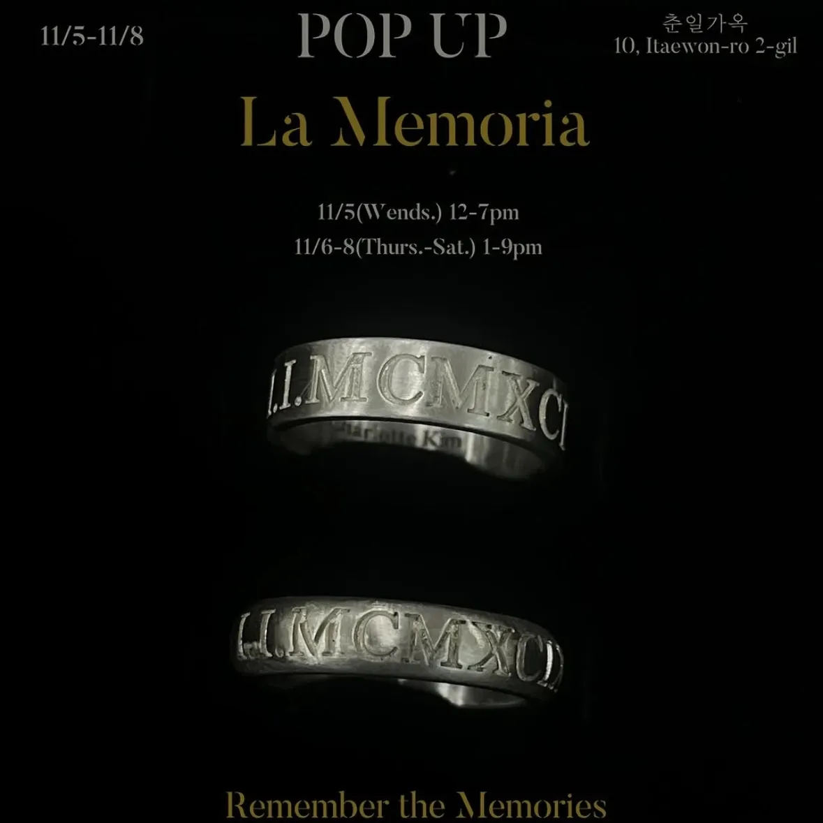 CharlotteKim Jewellery  POPUP