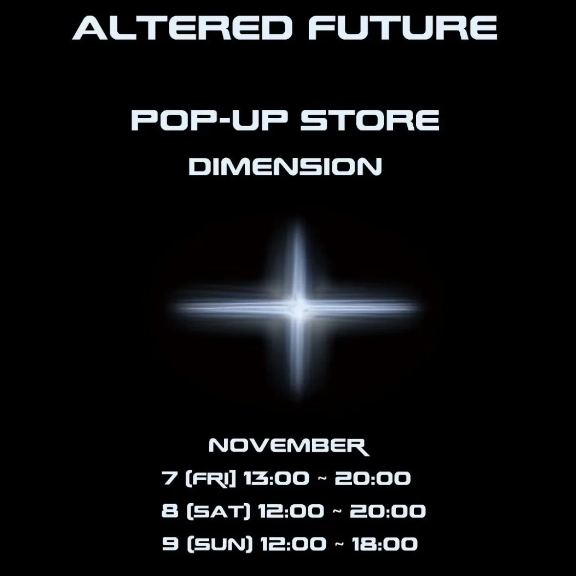 ALTERED FUTURE POPUP