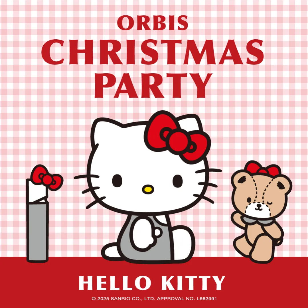 ORBIS CHRISTMAS PARTY collaboration with HELLO KITTY