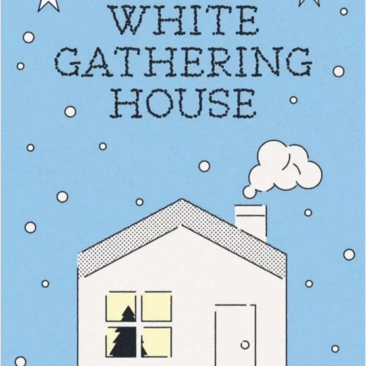 LIBER POPUP - WHITE GATHERING  HOUSE