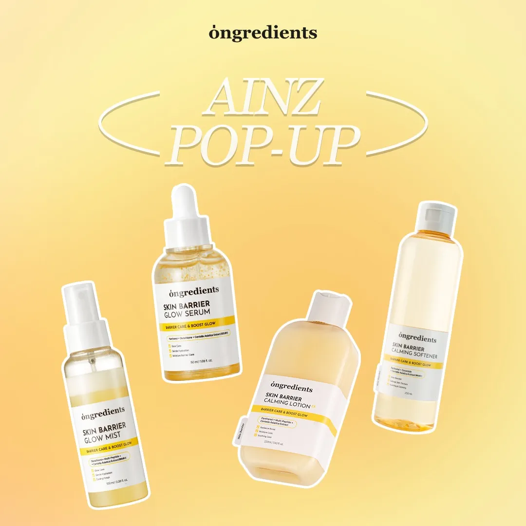 ongredients POP UP
