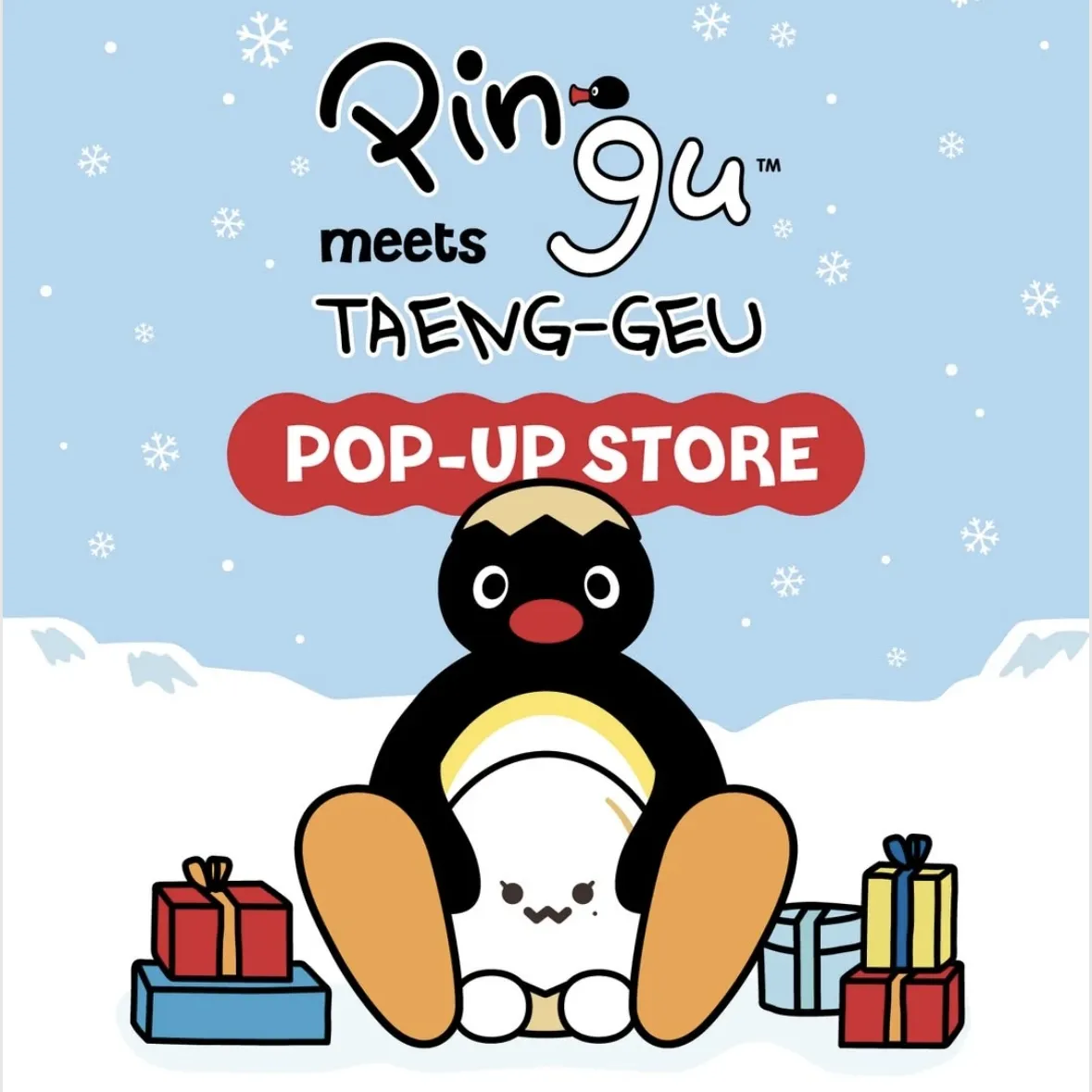 [PINGU X TAENG-GEU] POP-UP STORE