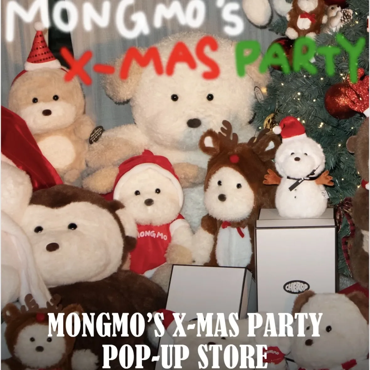 MONGMO’S CHRISTMAS PARTY POPUP