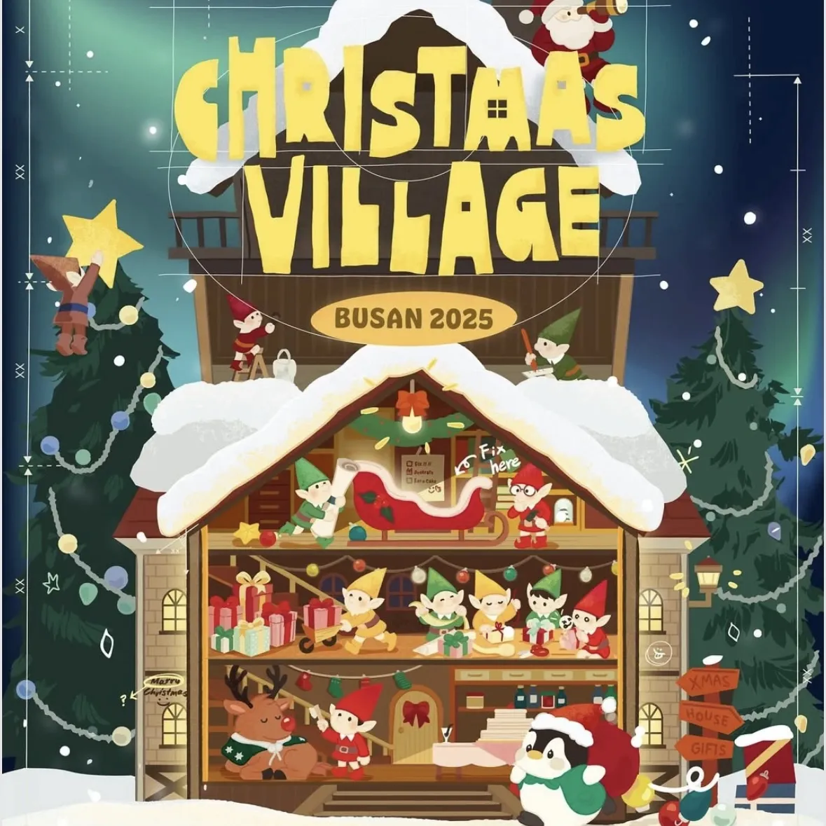 2025 CHRISTMAS VILLAGE POPUP