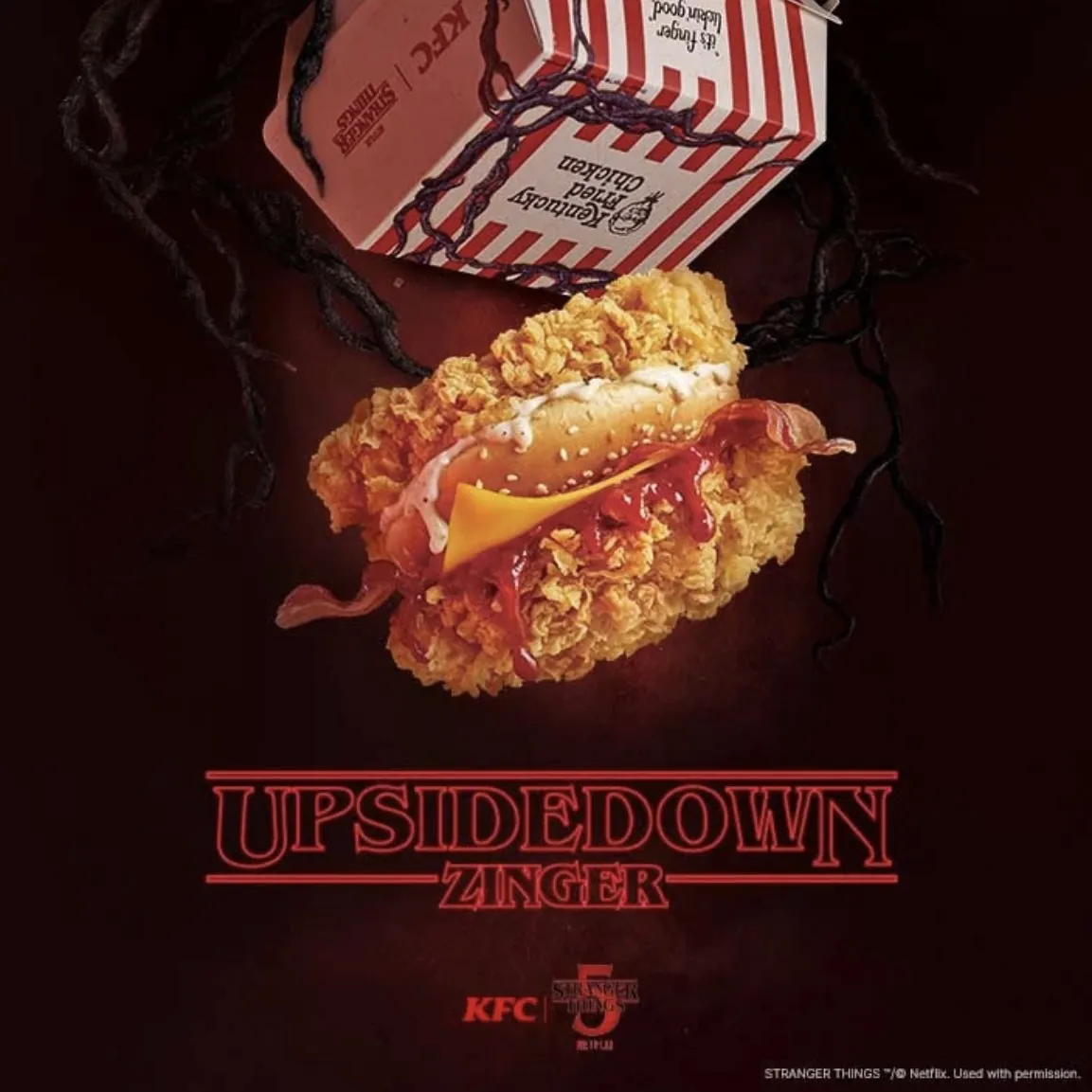 KFC x ストレンジャーシングス５POPUP