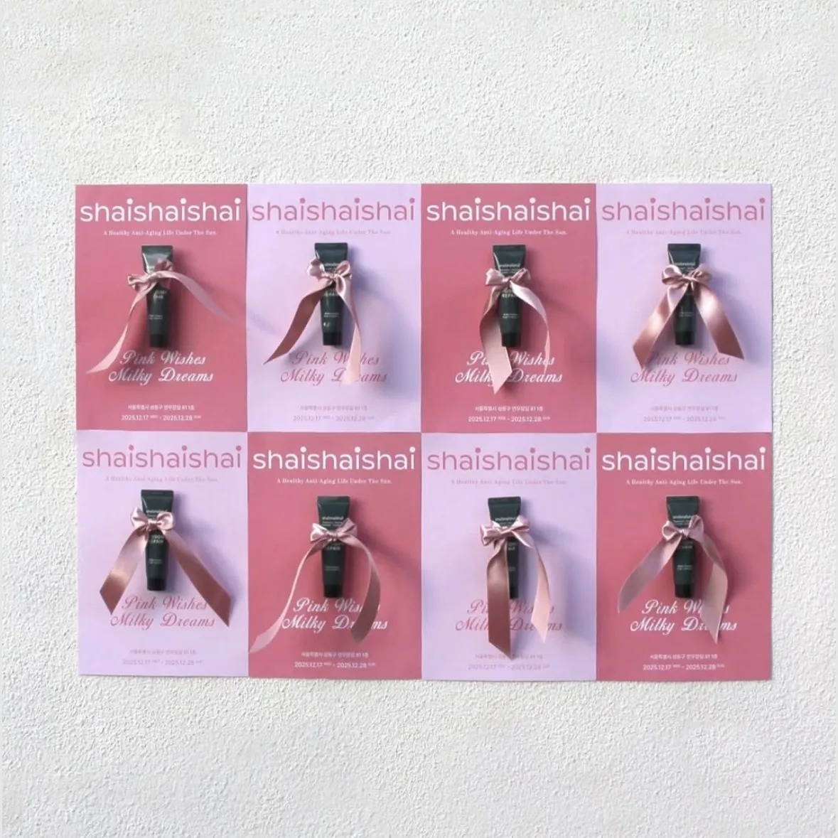 shaishaishai Pink Holiday POP-UP 
