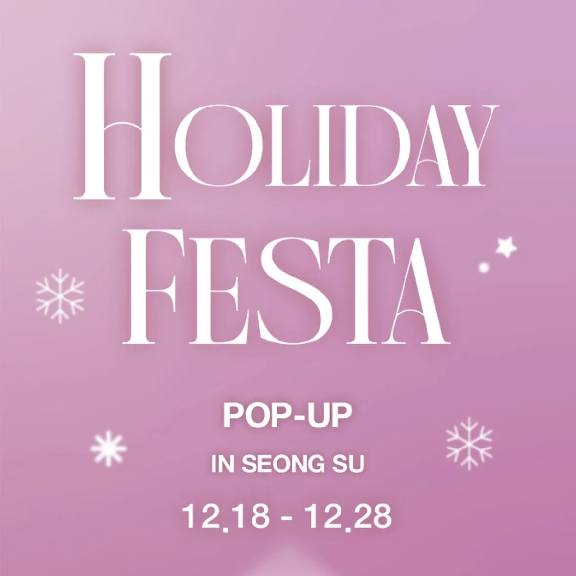 LENSME HOLIDAY FESTA POPUP