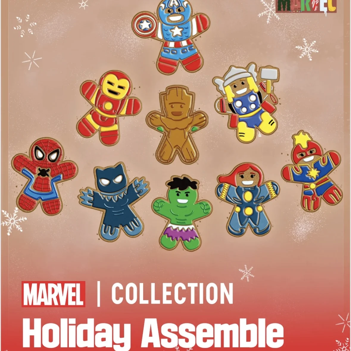 Marvel Holiday Assemble POPUP