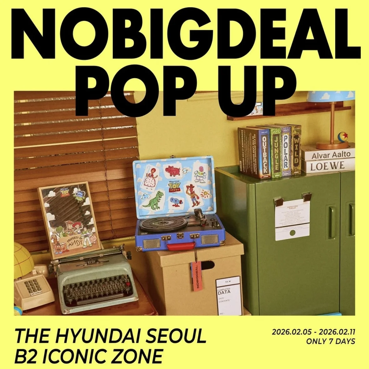 NOBIGDEAL POP-UP STORE