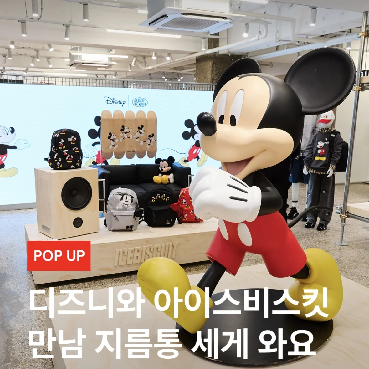 DISNEY x ICEBISCUIT POPUP