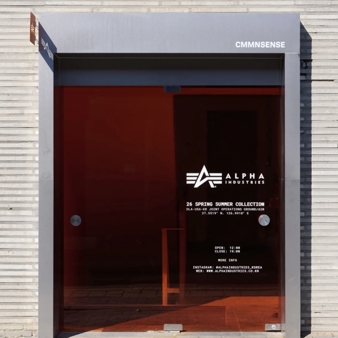 Alpha Industries SS26 BUKCHON  POPUP