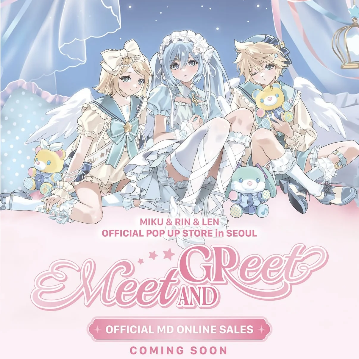 MIKU & RIN & LEN OFFICIAL POP-UP STORE in SEOUL [Meet and Greet]