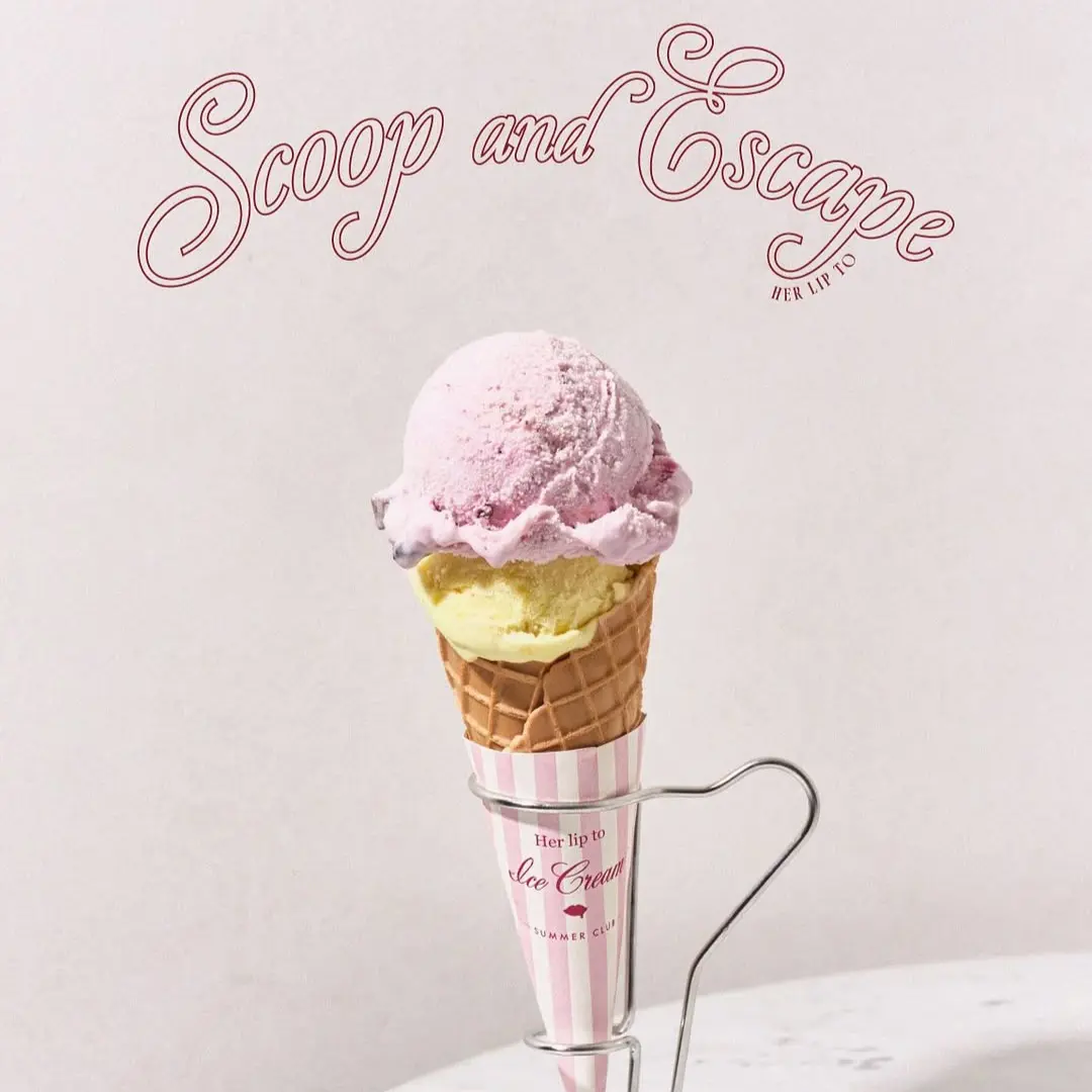 Her lip to Ice Cream -SUMMER CLUB-