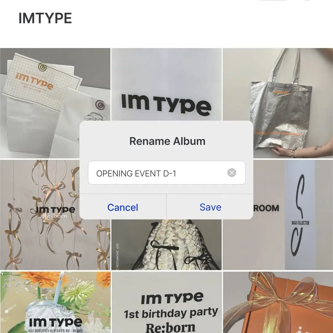 IM TYPEリニューアルパーティー [IM TYPE Re:born]