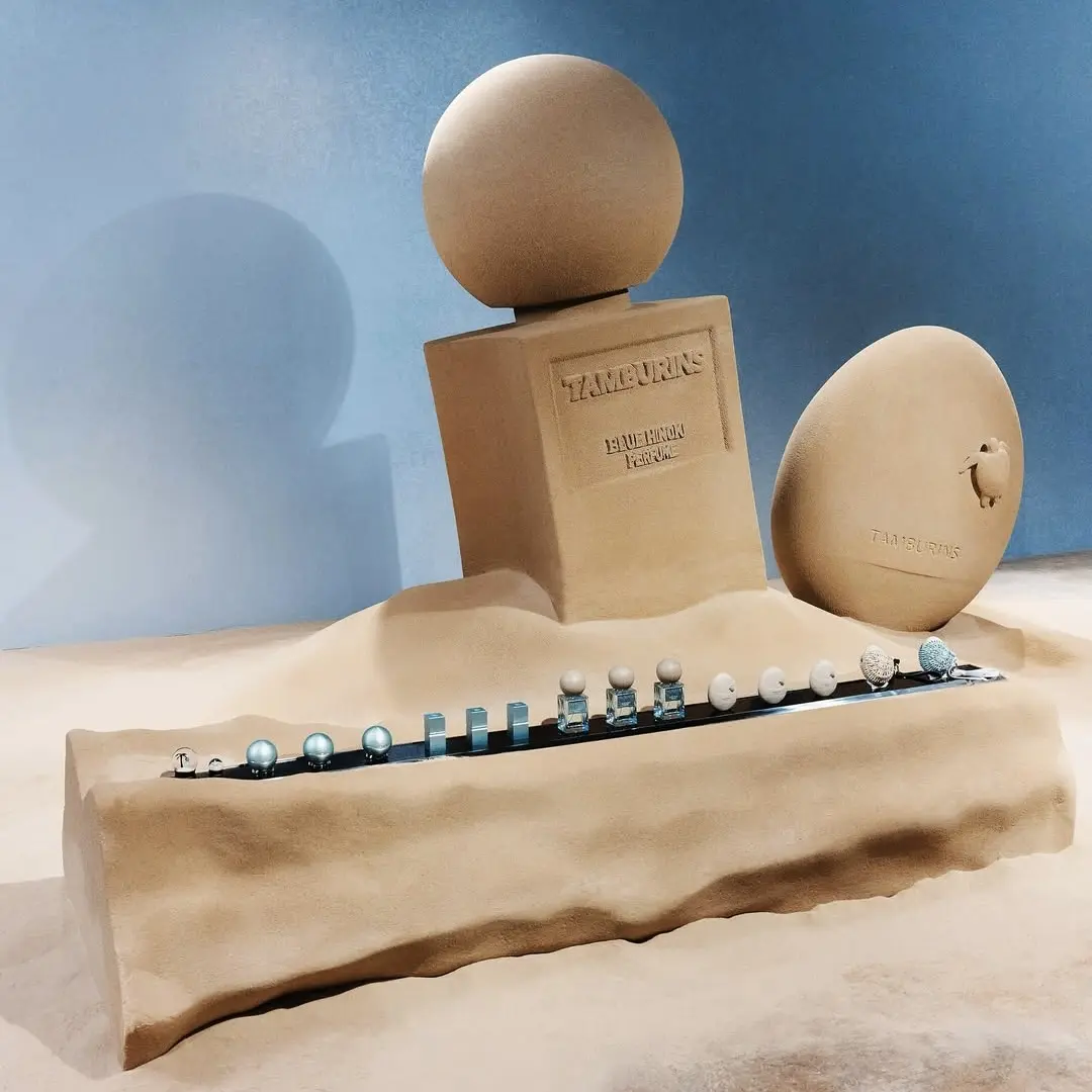 TAMBURINS BLUE HINOKI POPUP STORE