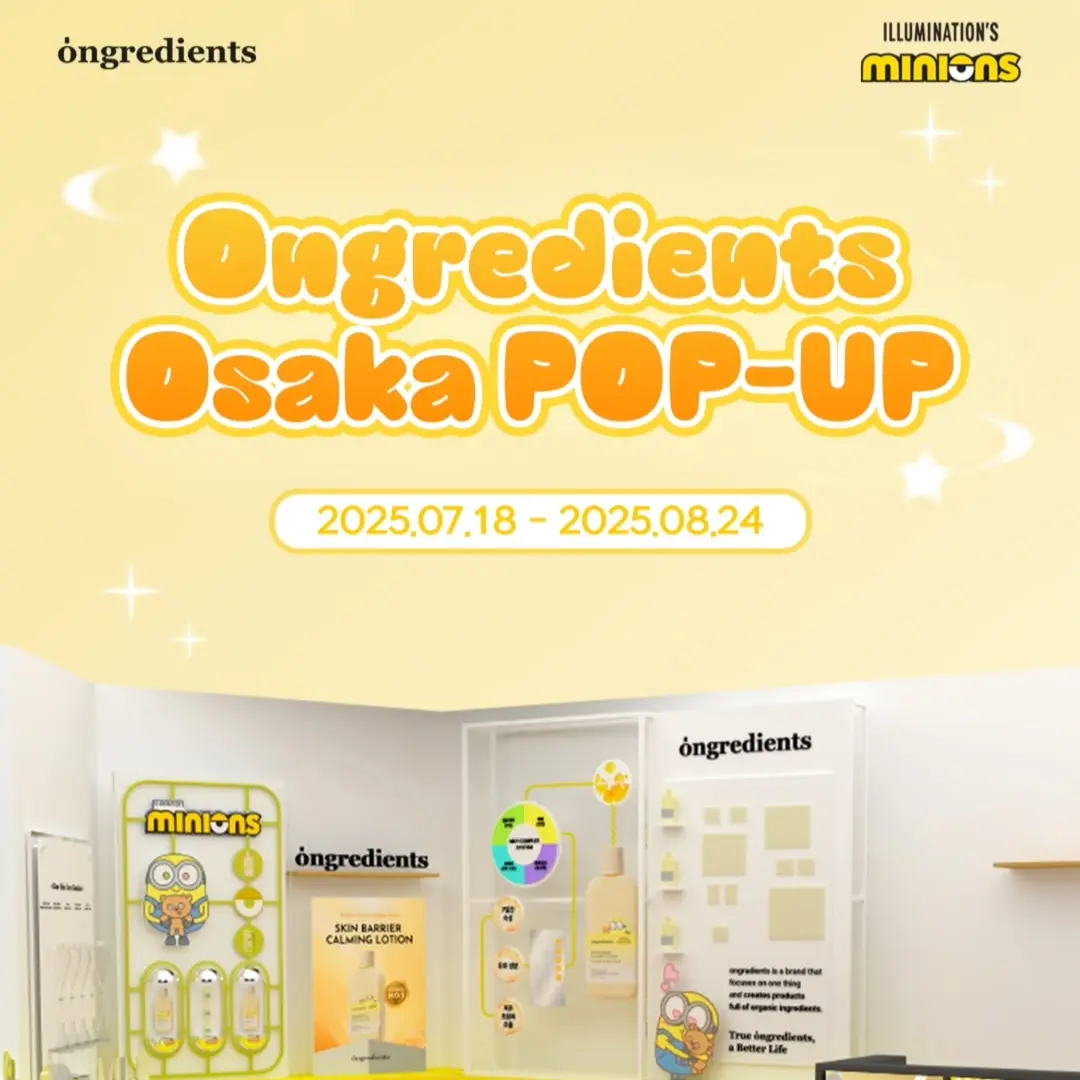 ongredients POPUP in 大阪