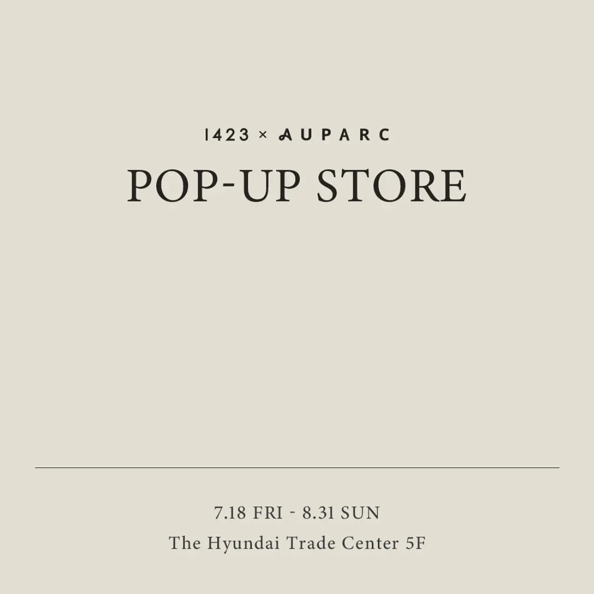1432 x AUPARC POPUP