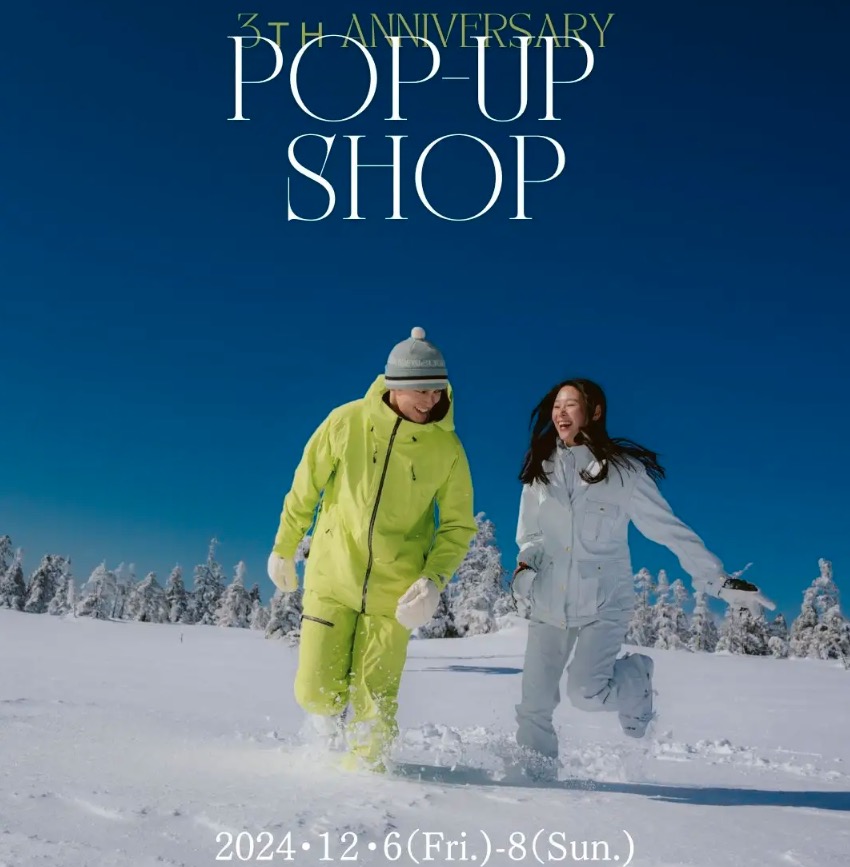 ZUICA3周年 POP UP SHOP