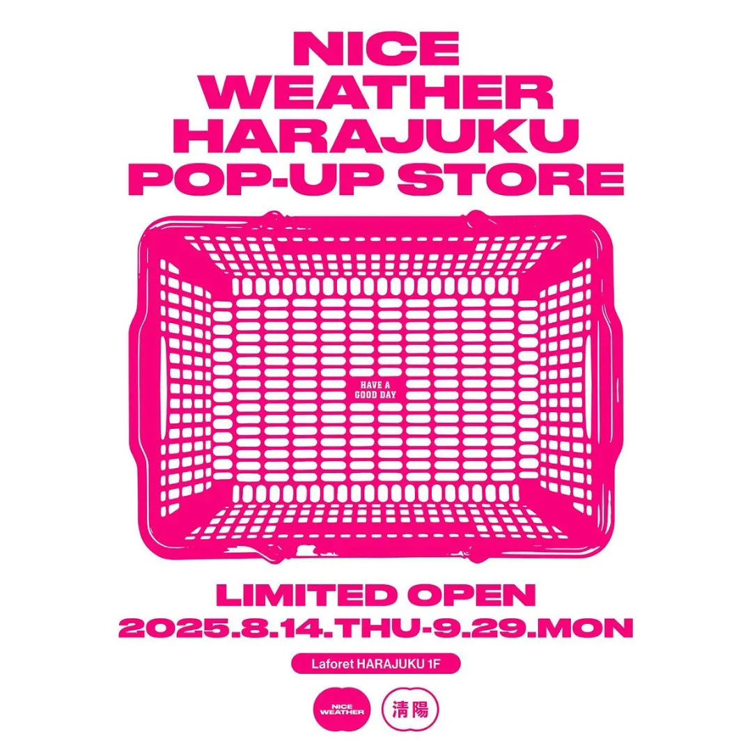 韓国ブランドNICE WEATHER POPUP STORE