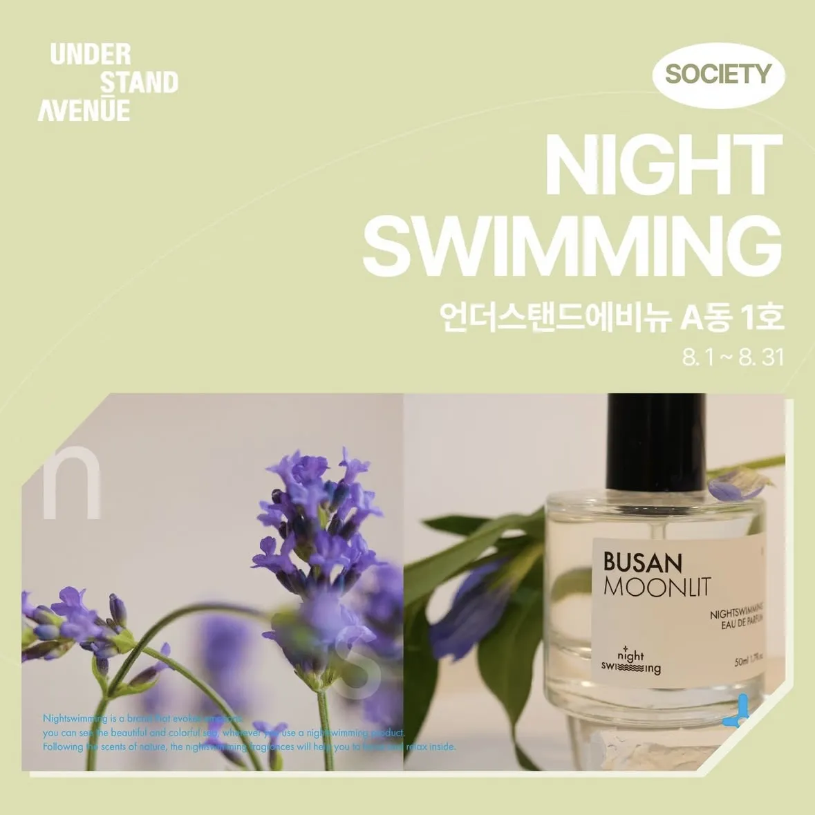 NIGHT SWIMMING POPUP