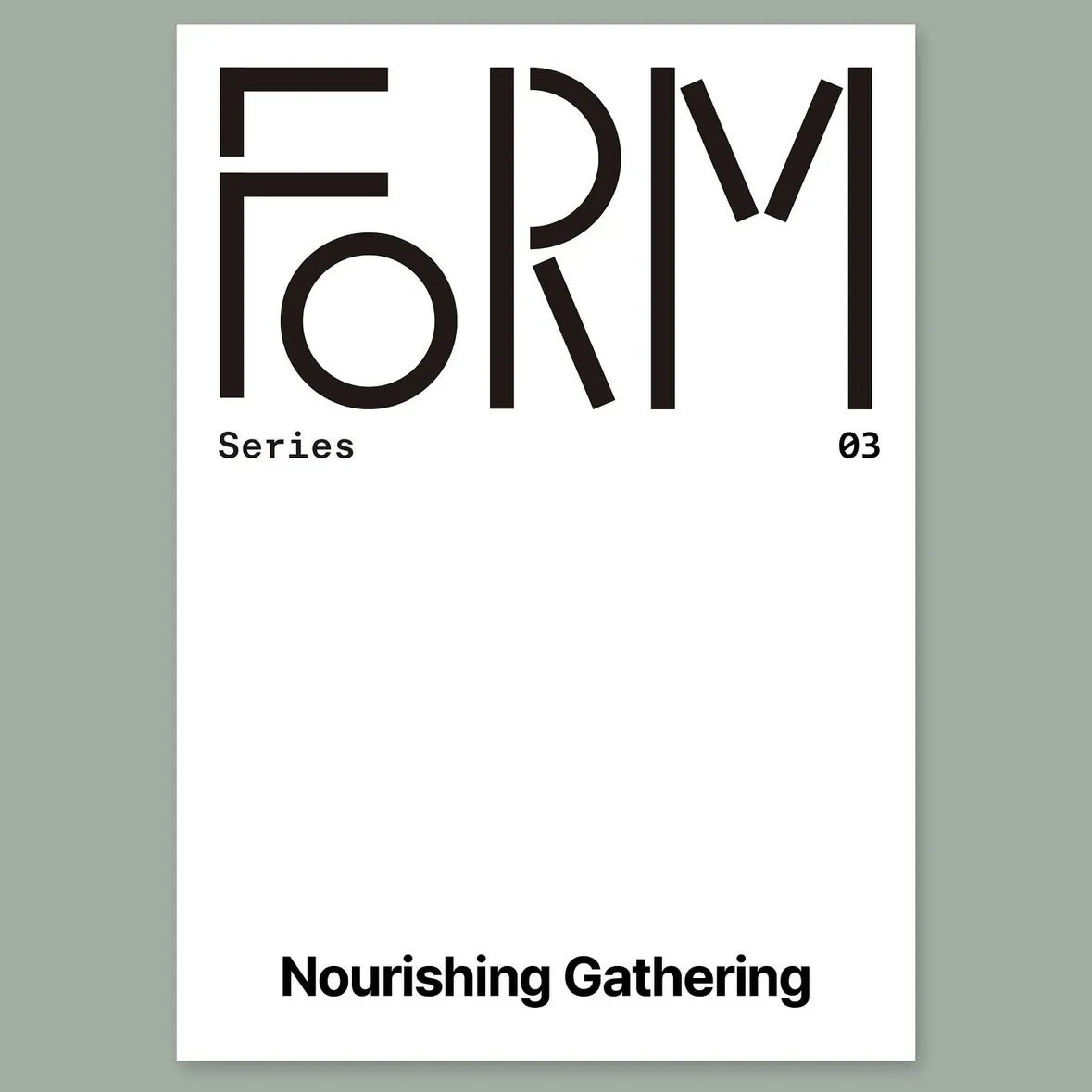 FORM series展示