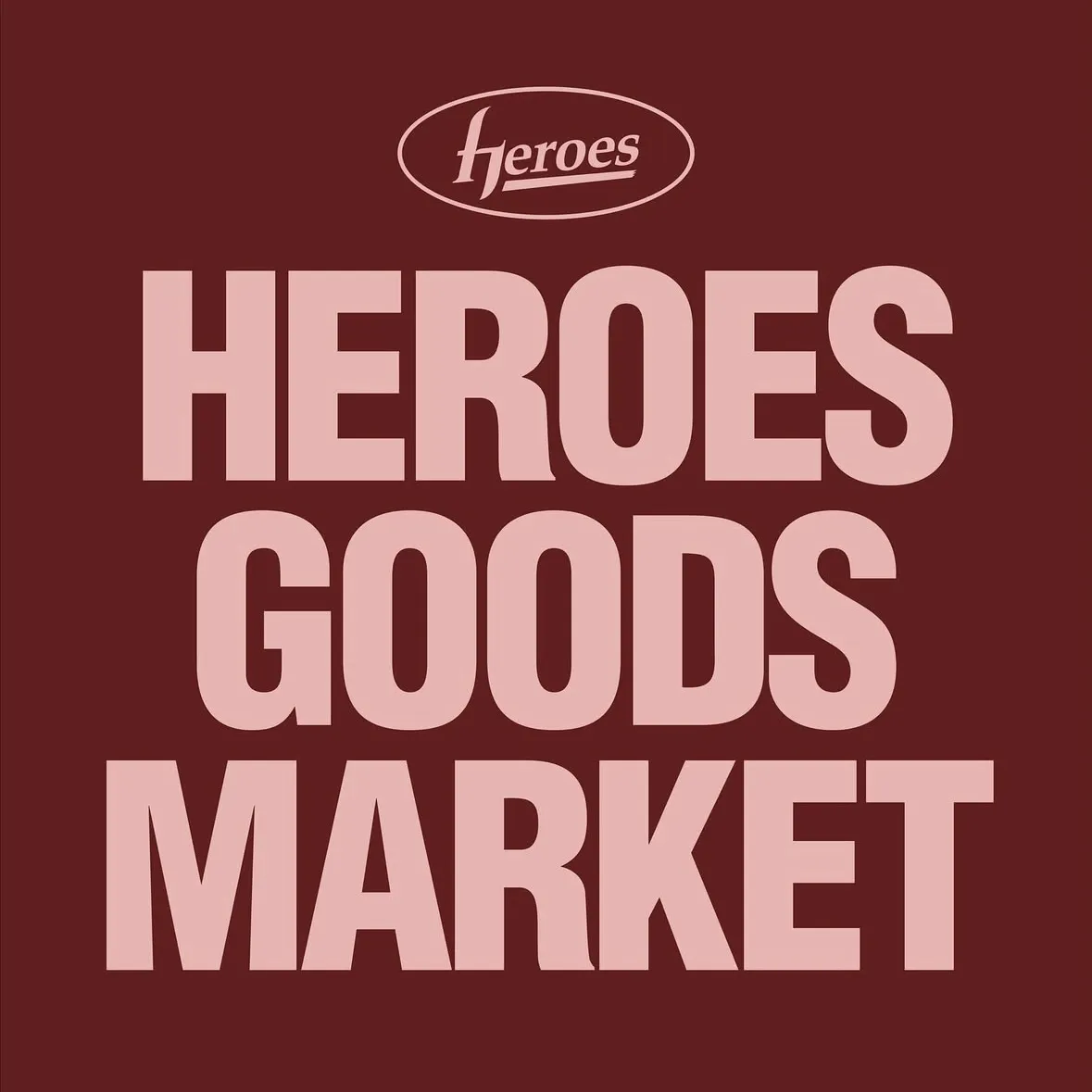 HEROES GOODS SHOP POPUP